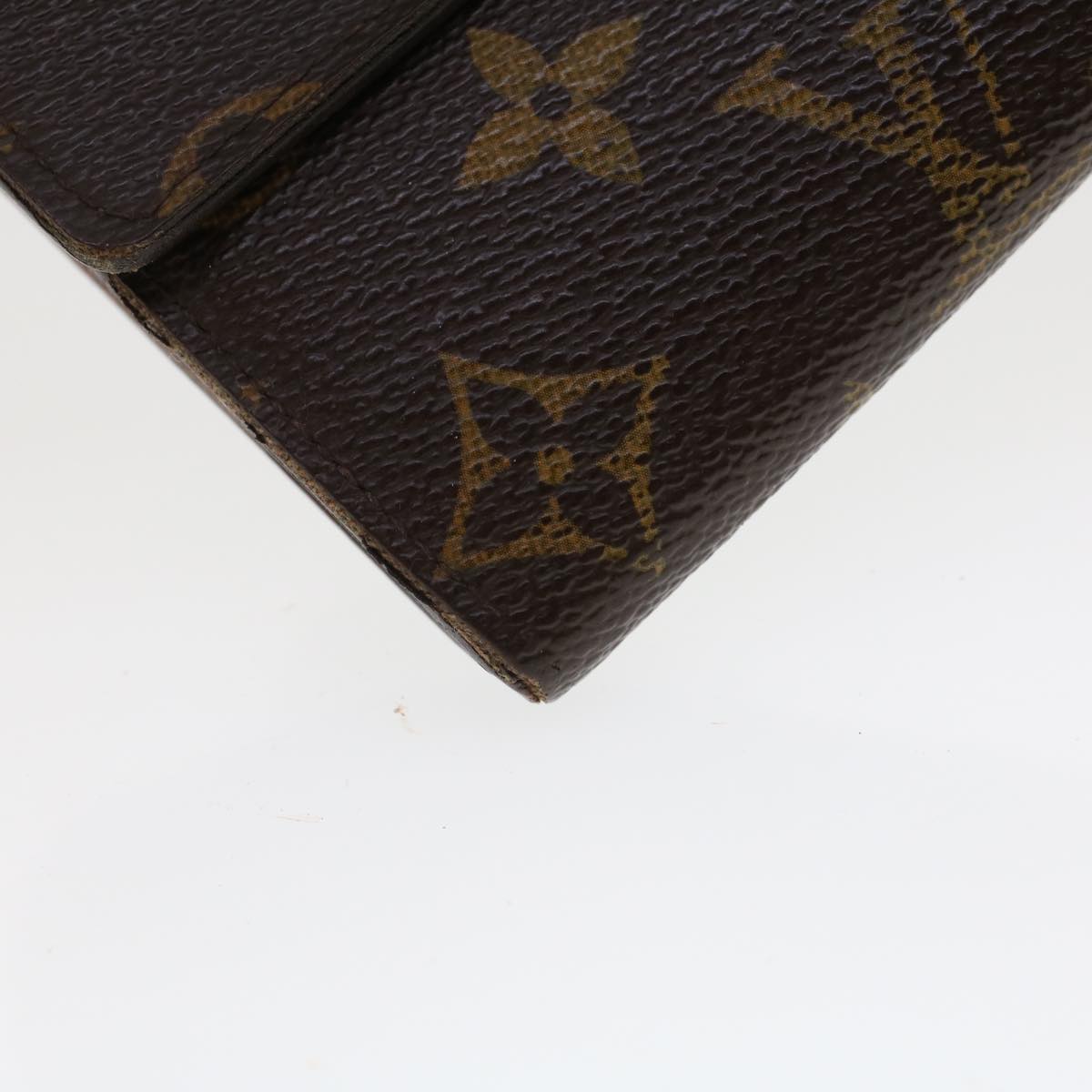 LOUIS VUITTON Monogram Portefeuille Sarah Long Wallet M60531 LV 44653