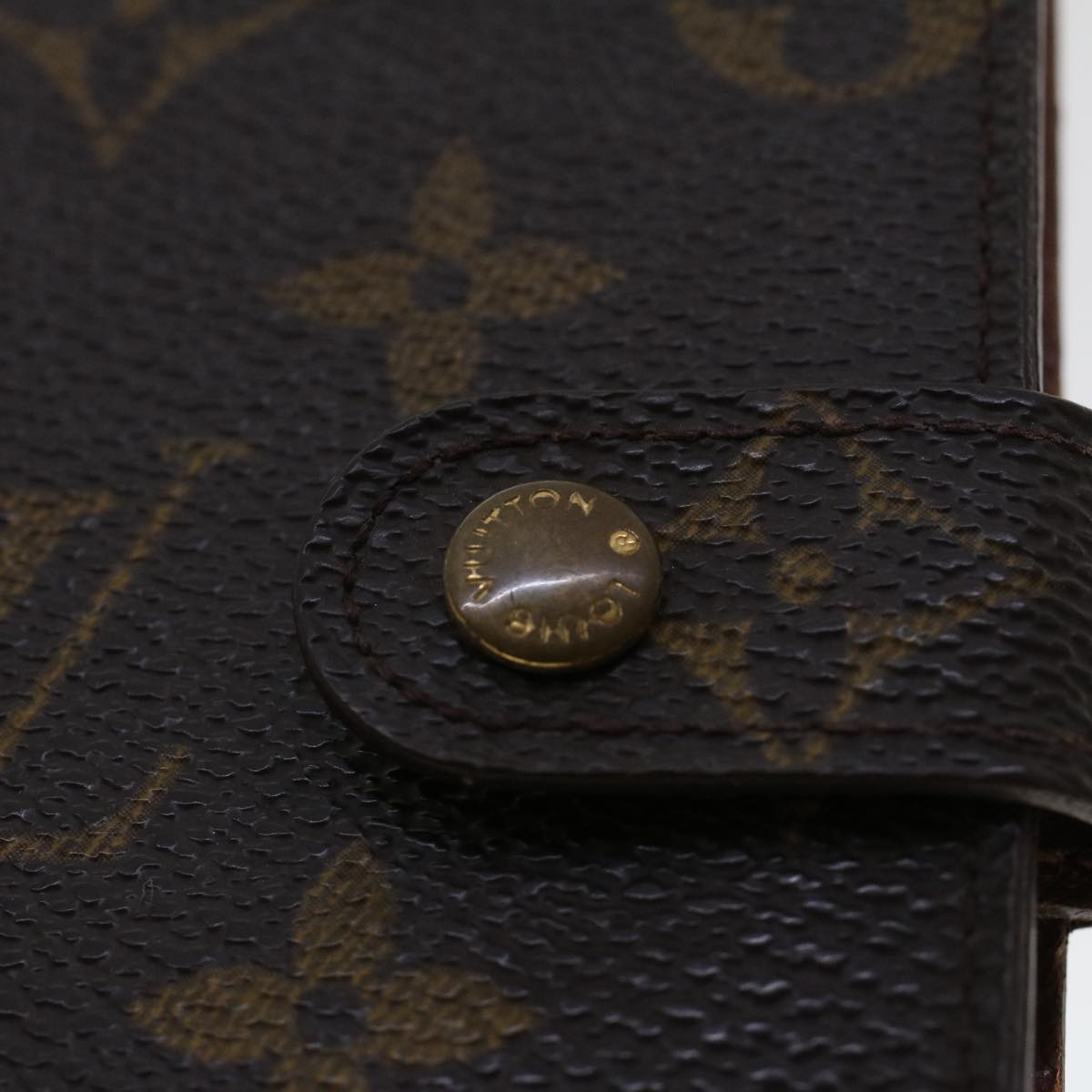 LOUIS VUITTON Monogram Agenda PM Day Planner Cover R20005 LV 44657