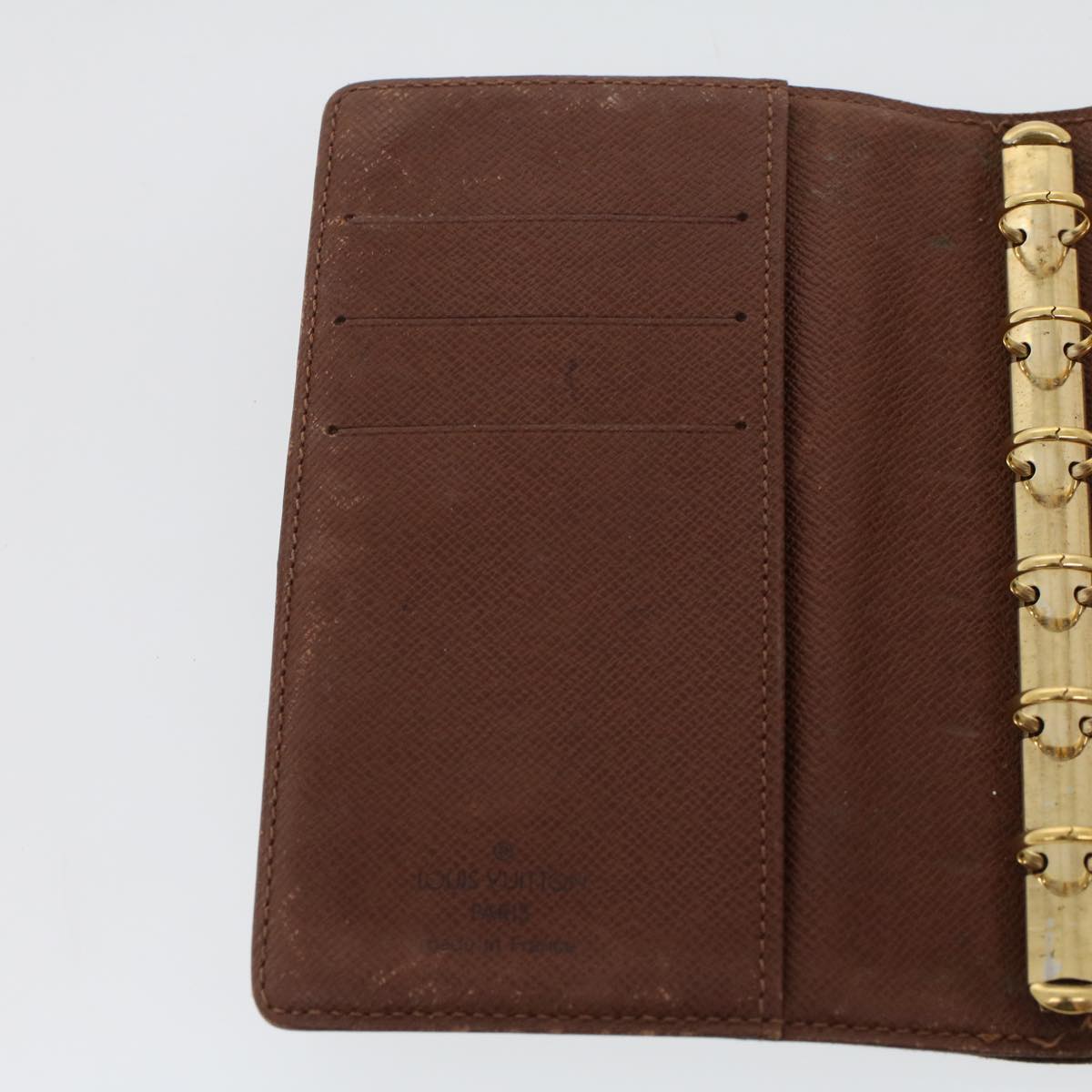 LOUIS VUITTON Monogram Agenda PM Day Planner Cover R20005 LV 44657