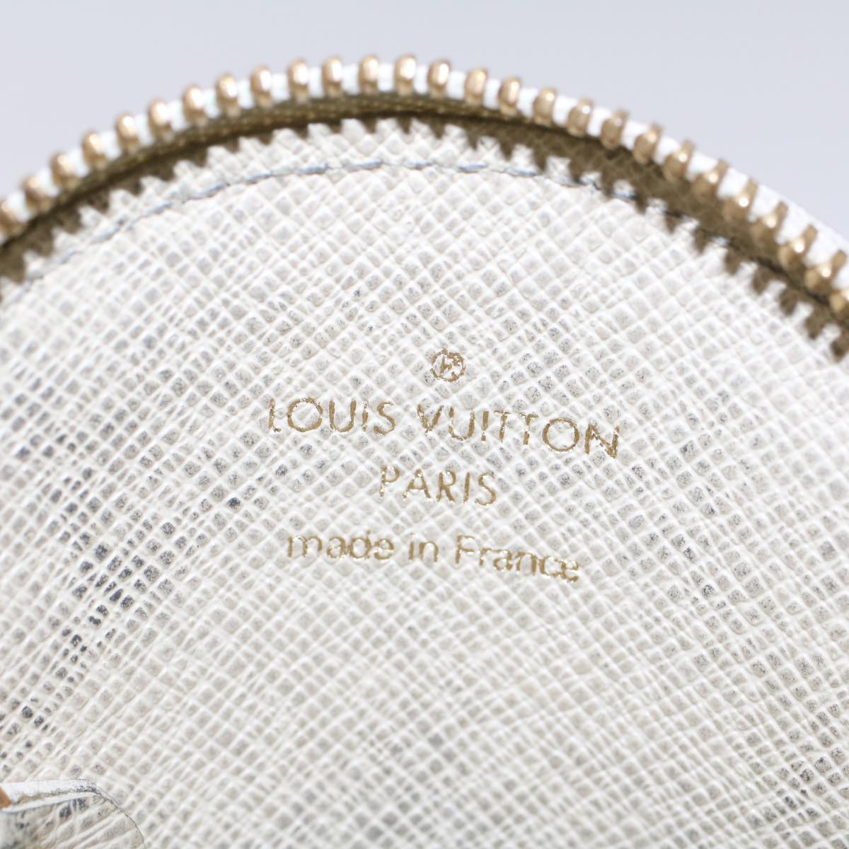 LOUIS VUITTON Monogram Mini Lin Porte Monnaie Round Coin Purse M95498 44659