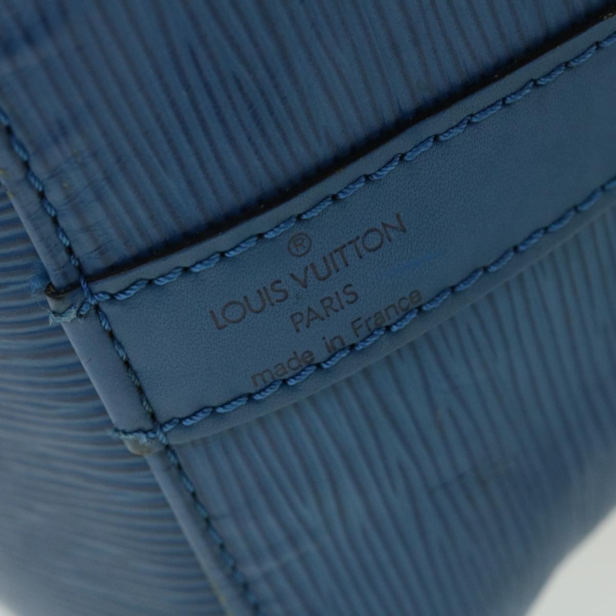 LOUIS VUITTON Epi Petit Noe Shoulder Bag Blue M44105 LV 44662