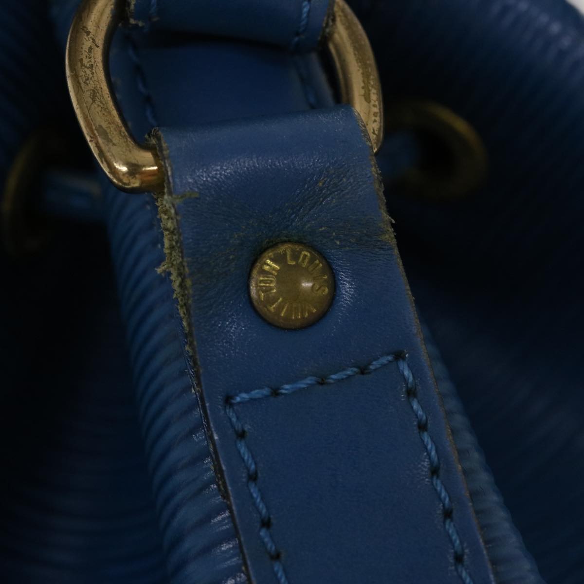 LOUIS VUITTON Epi Petit Noe Shoulder Bag Blue M44105 LV 44662