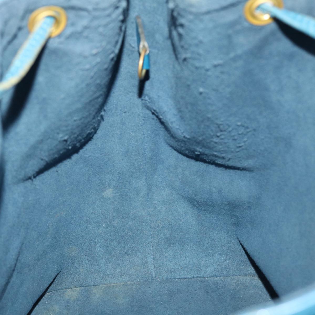 LOUIS VUITTON Epi Petit Noe Shoulder Bag Blue M44105 LV 44662