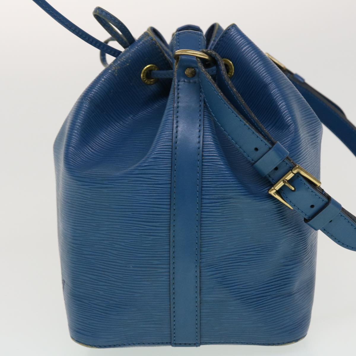 LOUIS VUITTON Epi Petit Noe Shoulder Bag Blue M44105 LV 44662