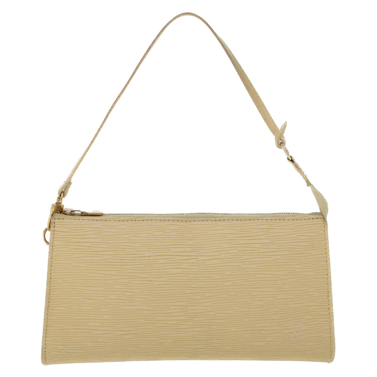 LOUIS VUITTON Epi Pochette Accessoires Pouch Vanilla M5294A LV 44664
