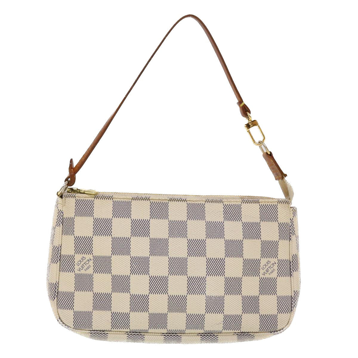 LOUIS VUITTON Damier Azur Pochette Accessoires Pouch N51986 LV 44670