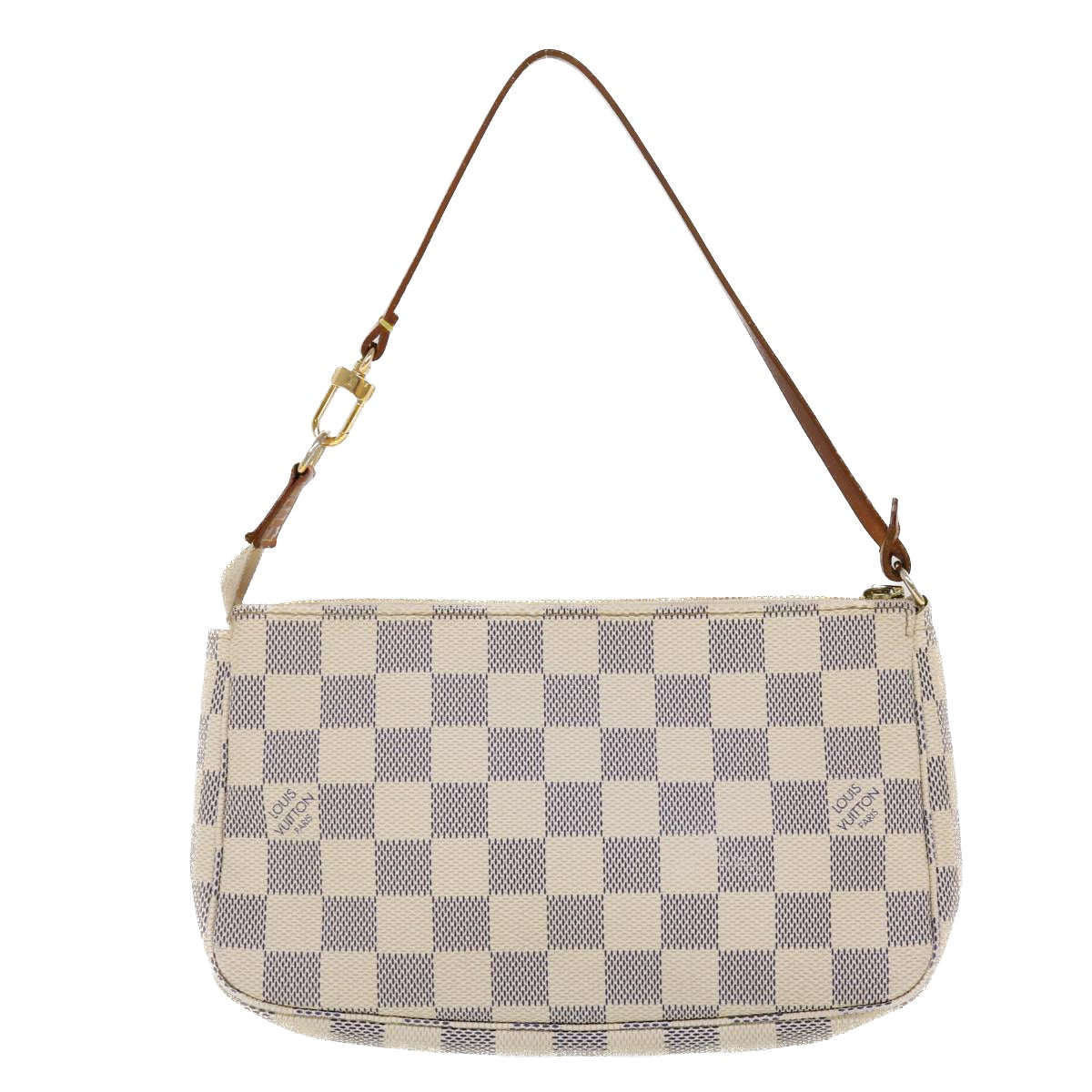 LOUIS VUITTON Damier Azur Pochette Accessoires Pouch N51986 LV 44670