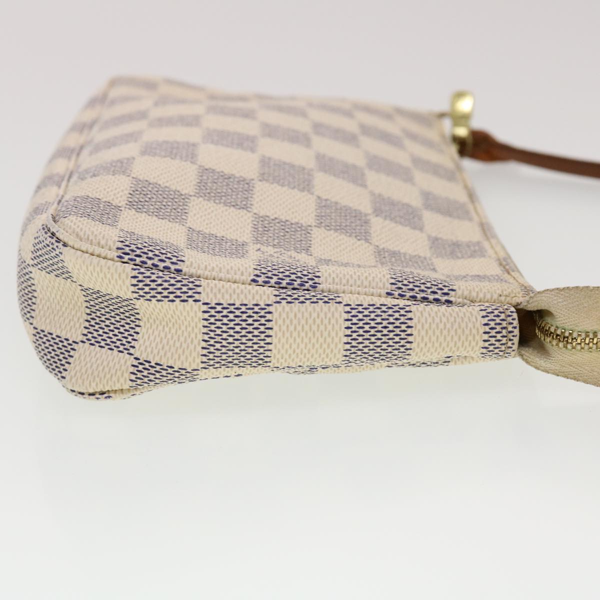 LOUIS VUITTON Damier Azur Pochette Accessoires Pouch N51986 LV 44670