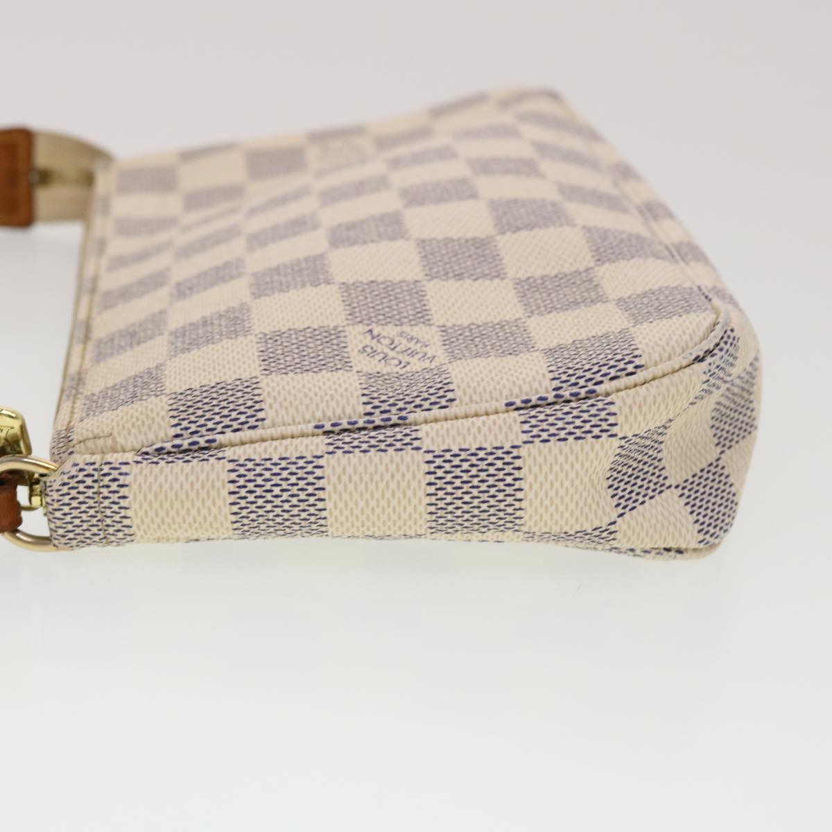 LOUIS VUITTON Damier Azur Pochette Accessoires Pouch N51986 LV 44670