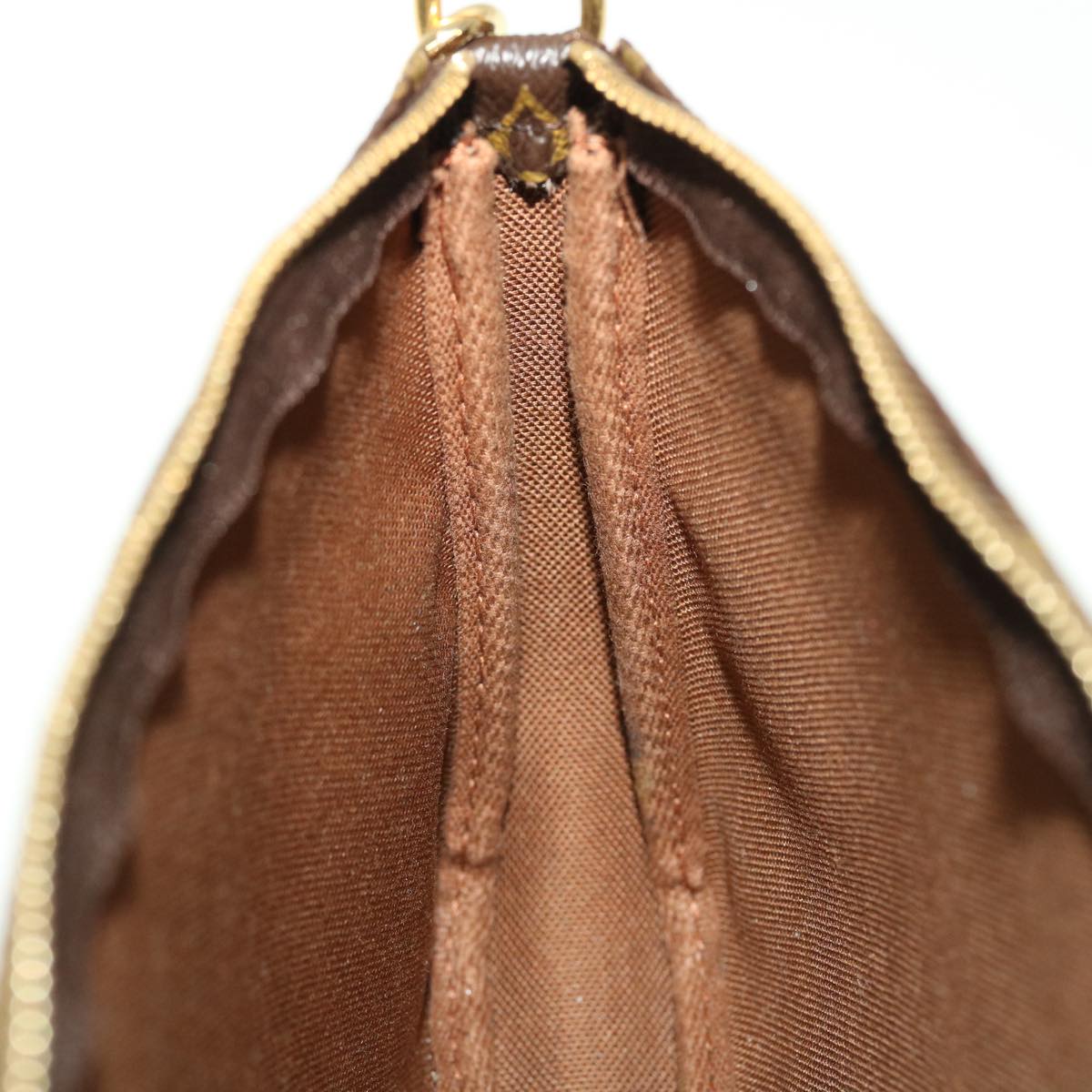 LOUIS VUITTON Monogram Pochette Accessoires Pouch M51980 LV 44671