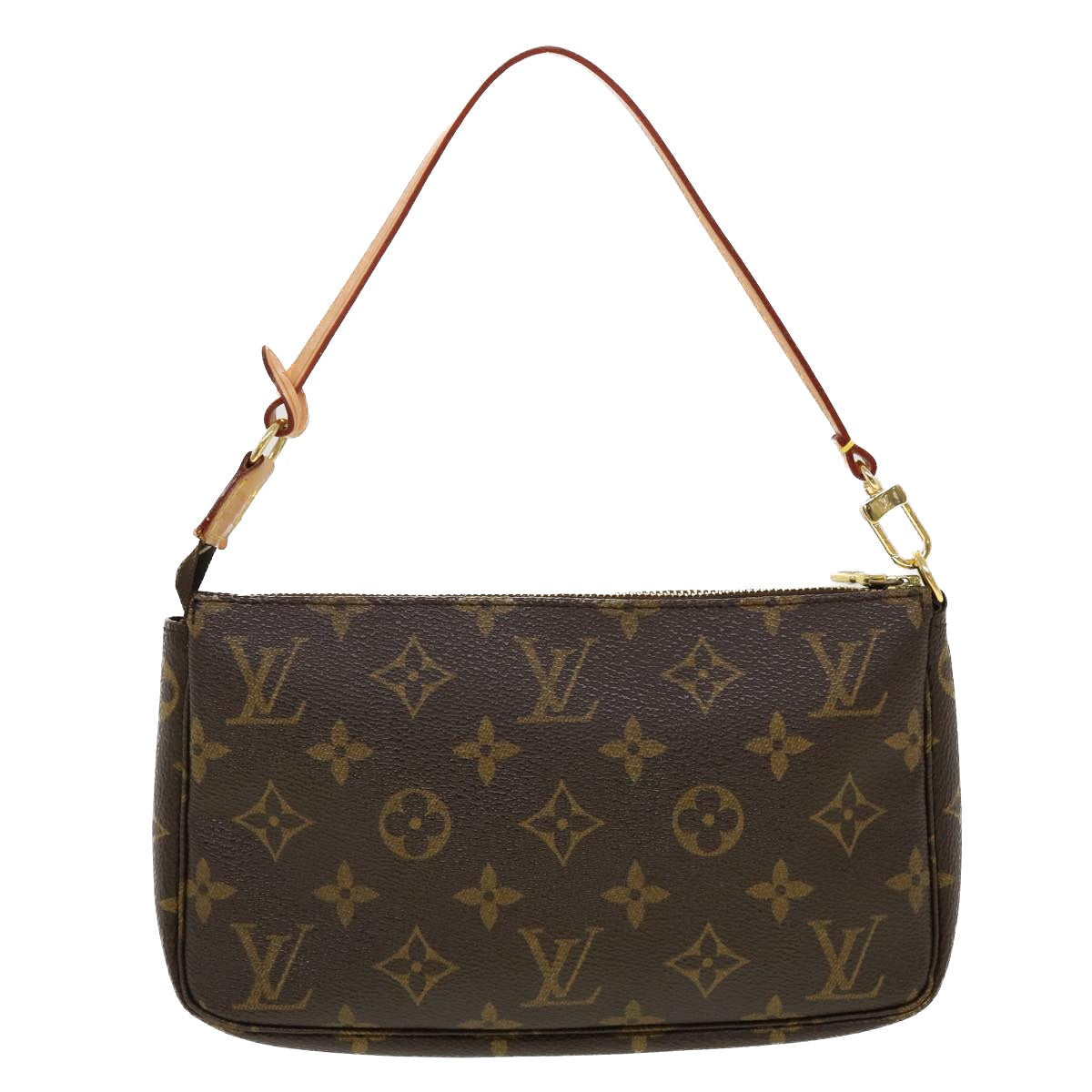 LOUIS VUITTON Monogram Pochette Accessoires Pouch M51980 LV 44671