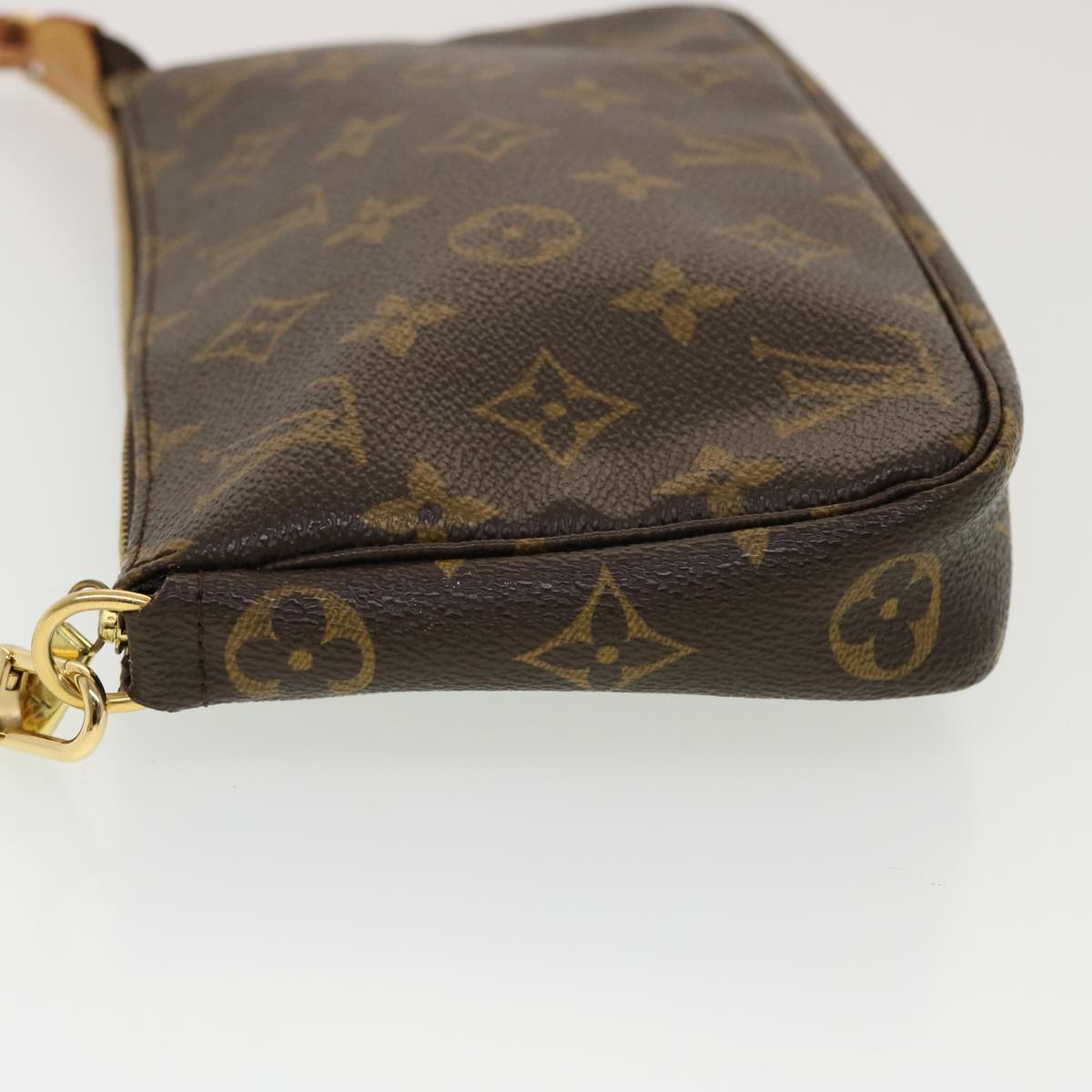 LOUIS VUITTON Monogram Pochette Accessoires Pouch M51980 LV 44671