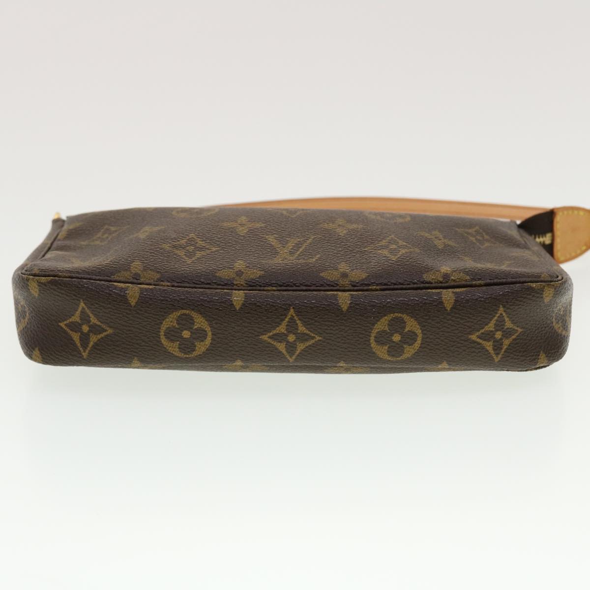 LOUIS VUITTON Monogram Pochette Accessoires Pouch M51980 LV 44671