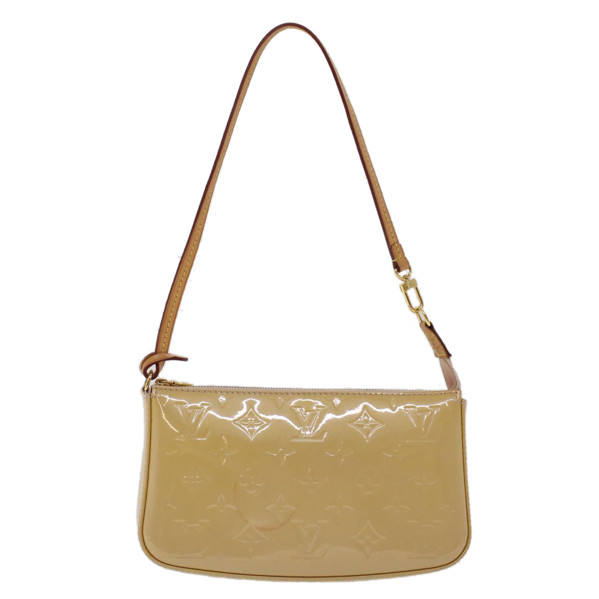 LOUIS VUITTON Vernis Pochette Accessoires Pouch Dunne M90196 LV 44674