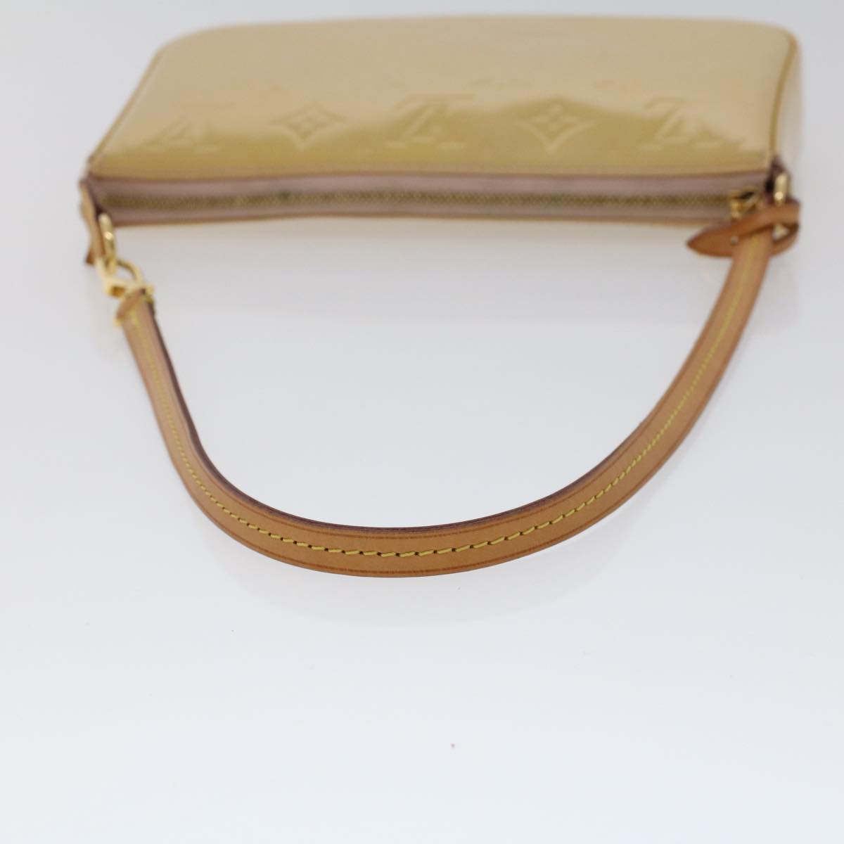 LOUIS VUITTON Vernis Pochette Accessoires Pouch Dunne M90196 LV 44674