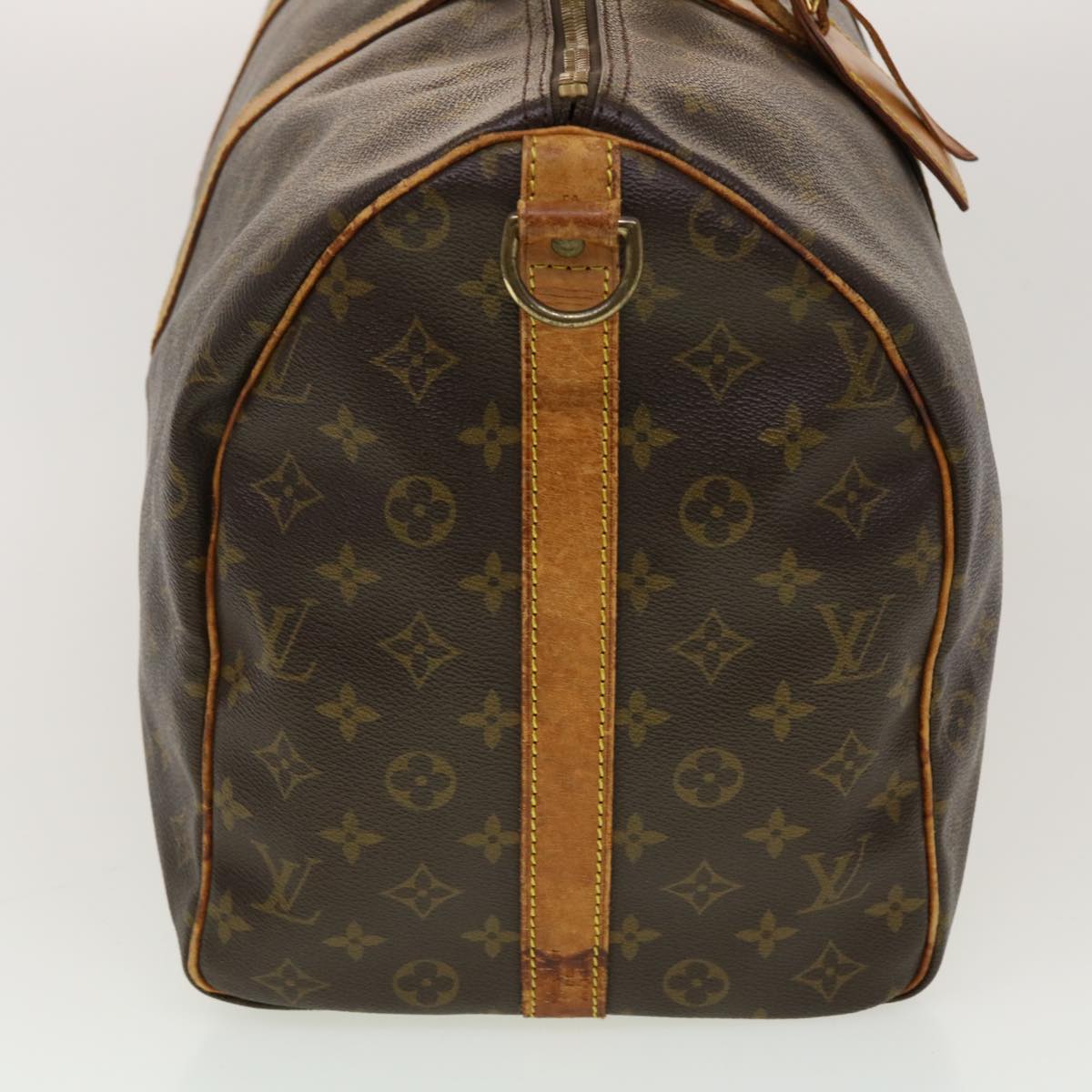 LOUIS VUITTON Monogram Keepall Bandouliere 50 Boston Bag M41416 LV 44696