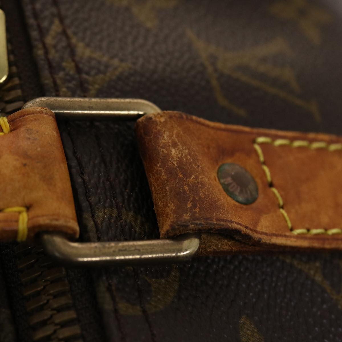LOUIS VUITTON Monogram Keepall Bandouliere 50 Boston Bag M41416 LV 44696
