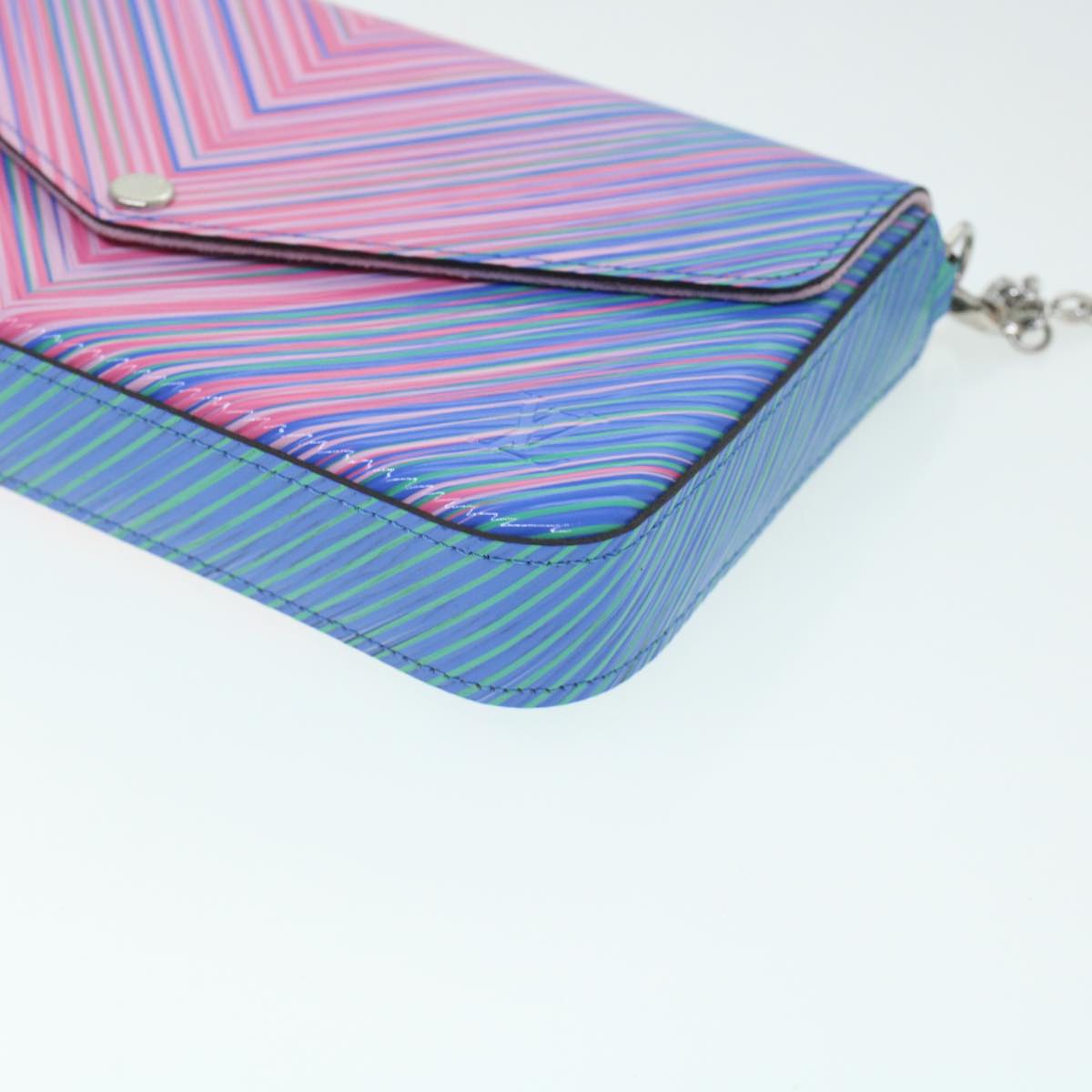 LOUIS VUITTON Epi Chain Pochette Felice Shoulder Bag Tropical M62768 LV 44697A