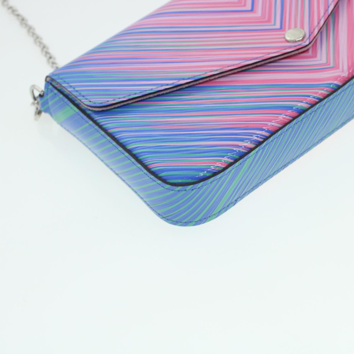 LOUIS VUITTON Epi Chain Pochette Felice Shoulder Bag Tropical M62768 LV 44697A