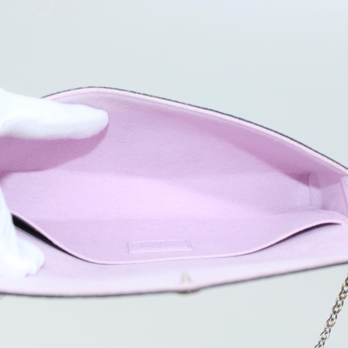 LOUIS VUITTON Epi Chain Pochette Felice Shoulder Bag Tropical M62768 LV 44697A