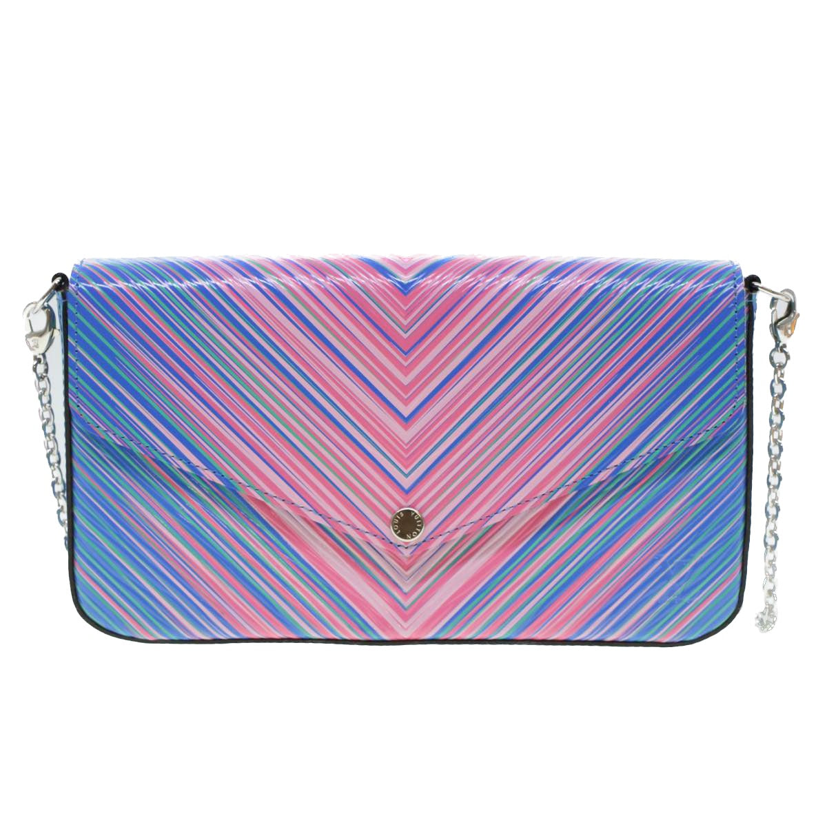 LOUIS VUITTON Epi Chain Pochette Felice Shoulder Bag Tropical M62768 LV 44697A
