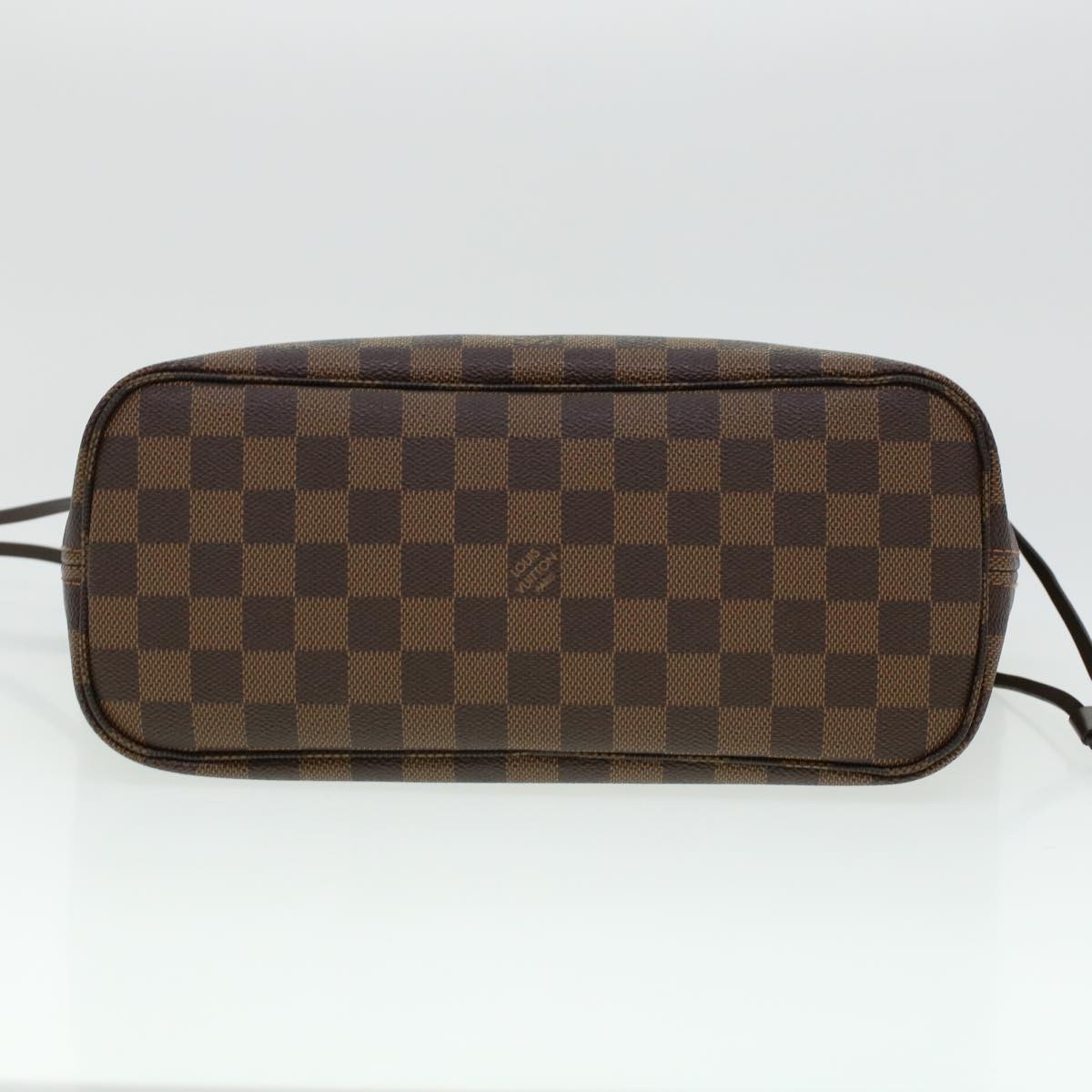 LOUIS VUITTON Damier Ebene Neverfull PM Tote Bag N51109 LV 44698