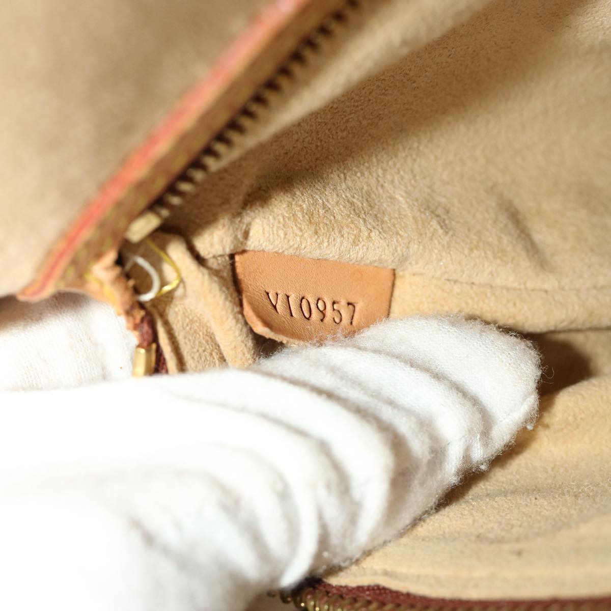 LOUIS VUITTON Monogram Babylone Tote Bag M51102 LV 44701