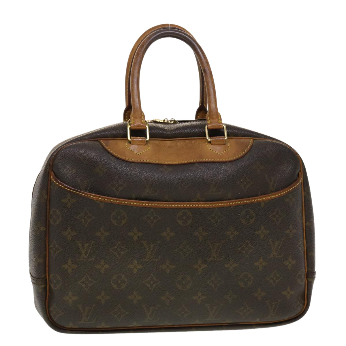 LOUIS VUITTON Monogram Deauville Hand Bag M47270 LV 44702