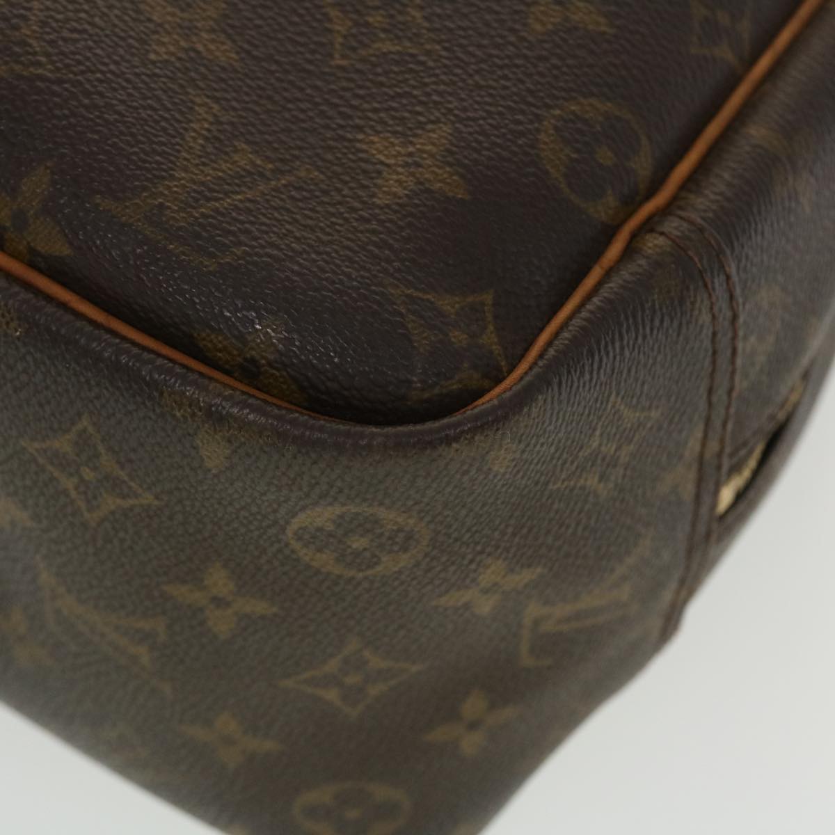 LOUIS VUITTON Monogram Deauville Hand Bag M47270 LV 44702