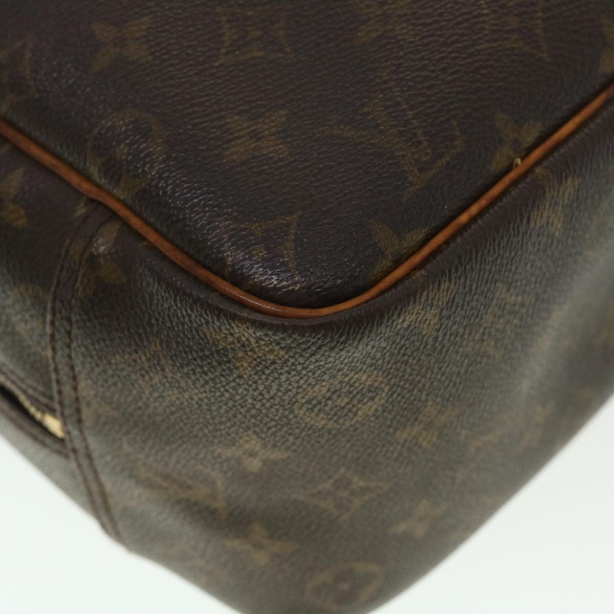 LOUIS VUITTON Monogram Deauville Hand Bag M47270 LV 44702