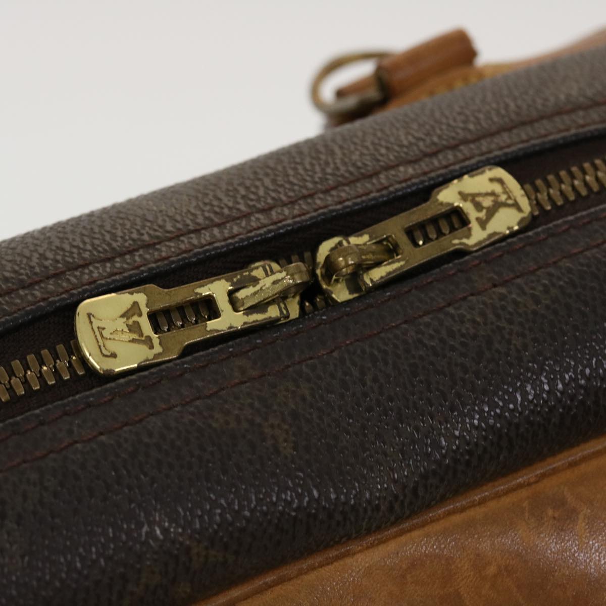 LOUIS VUITTON Monogram Deauville Hand Bag M47270 LV 44702
