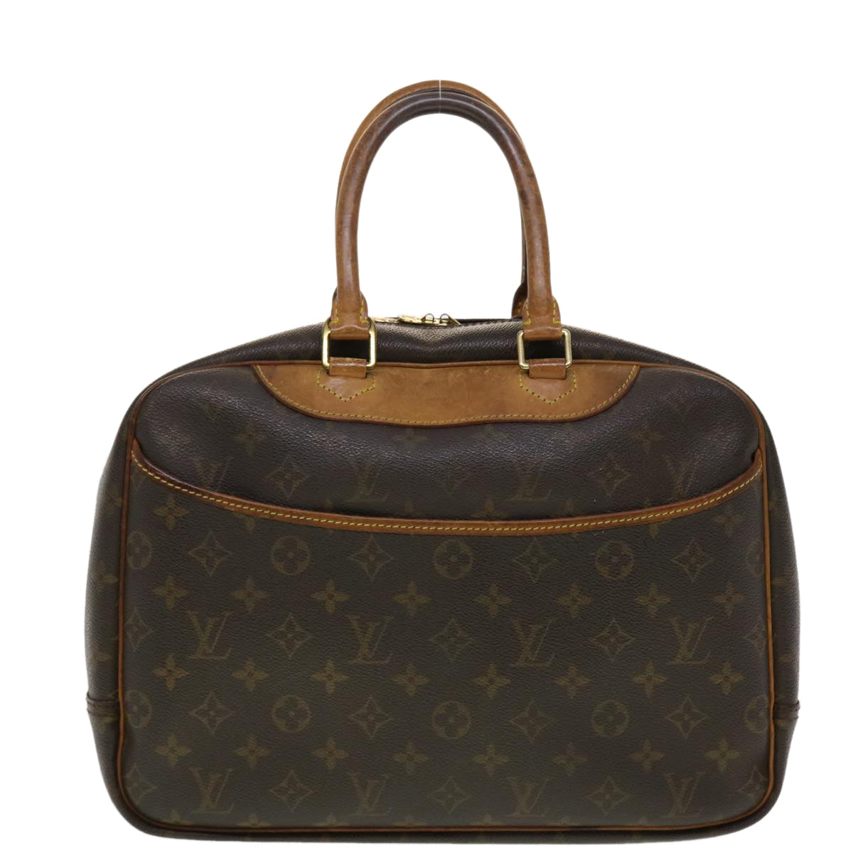LOUIS VUITTON Monogram Deauville Hand Bag M47270 LV 44702