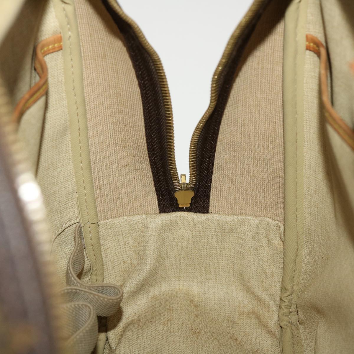 LOUIS VUITTON Monogram Deauville Hand Bag M47270 LV 44702