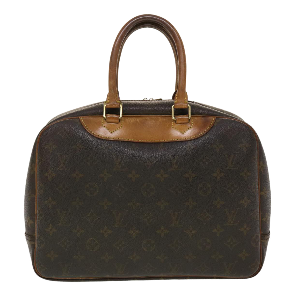 LOUIS VUITTON Monogram Deauville Hand Bag M47270 LV 44702