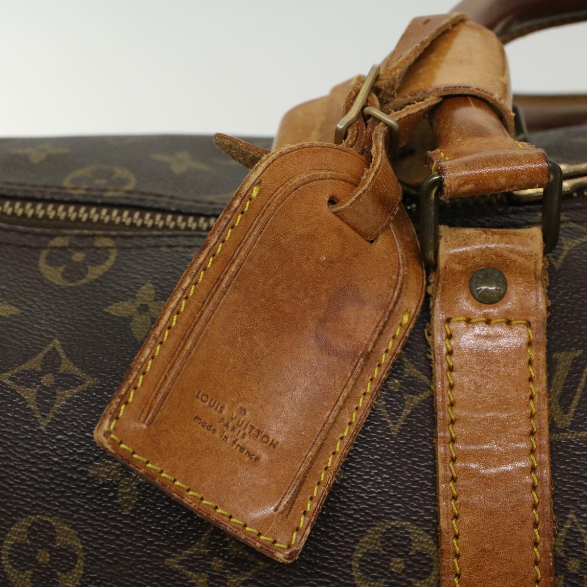 LOUIS VUITTON Monogram Keepall 45 Boston Bag M41428 LV 44706