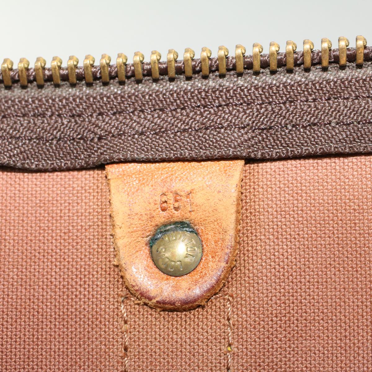 LOUIS VUITTON Monogram Keepall 45 Boston Bag M41428 LV 44706