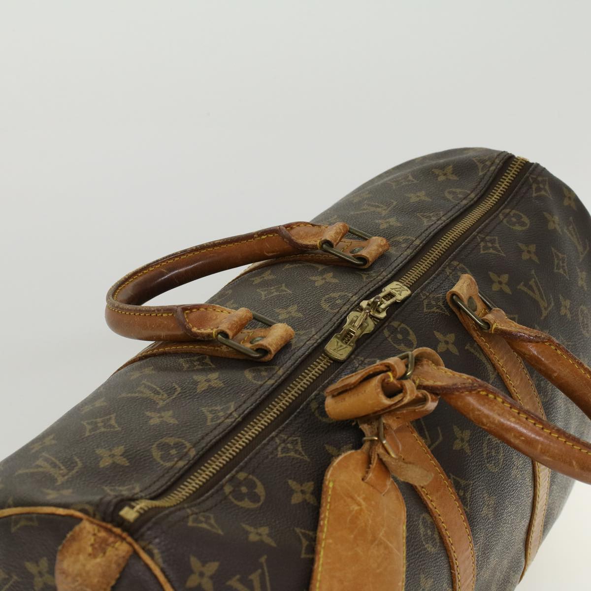 LOUIS VUITTON Monogram Keepall 45 Boston Bag M41428 LV 44706