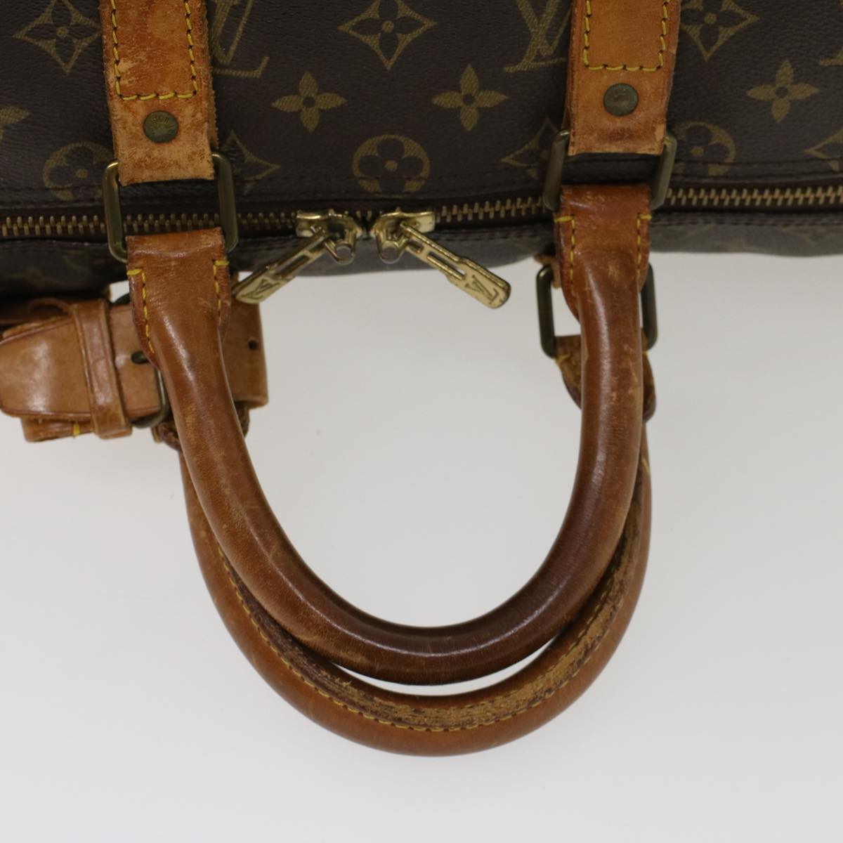 LOUIS VUITTON Monogram Keepall 45 Boston Bag M41428 LV 44706