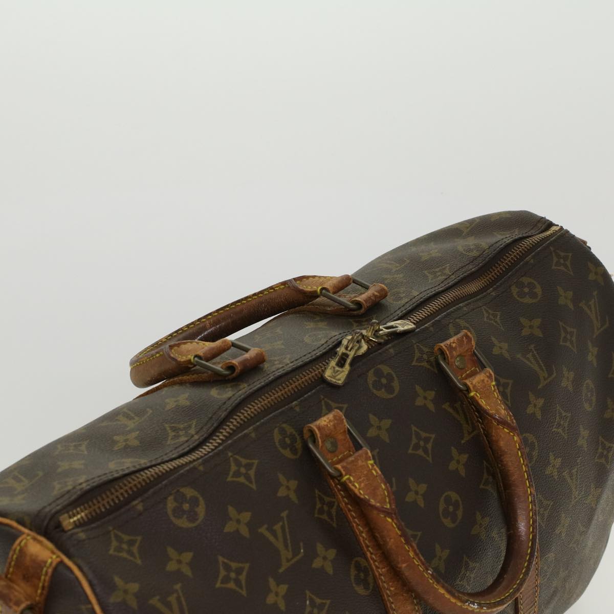 LOUIS VUITTON Monogram Keepall Bandouliere 45 Boston Bag M41418 LV 44711