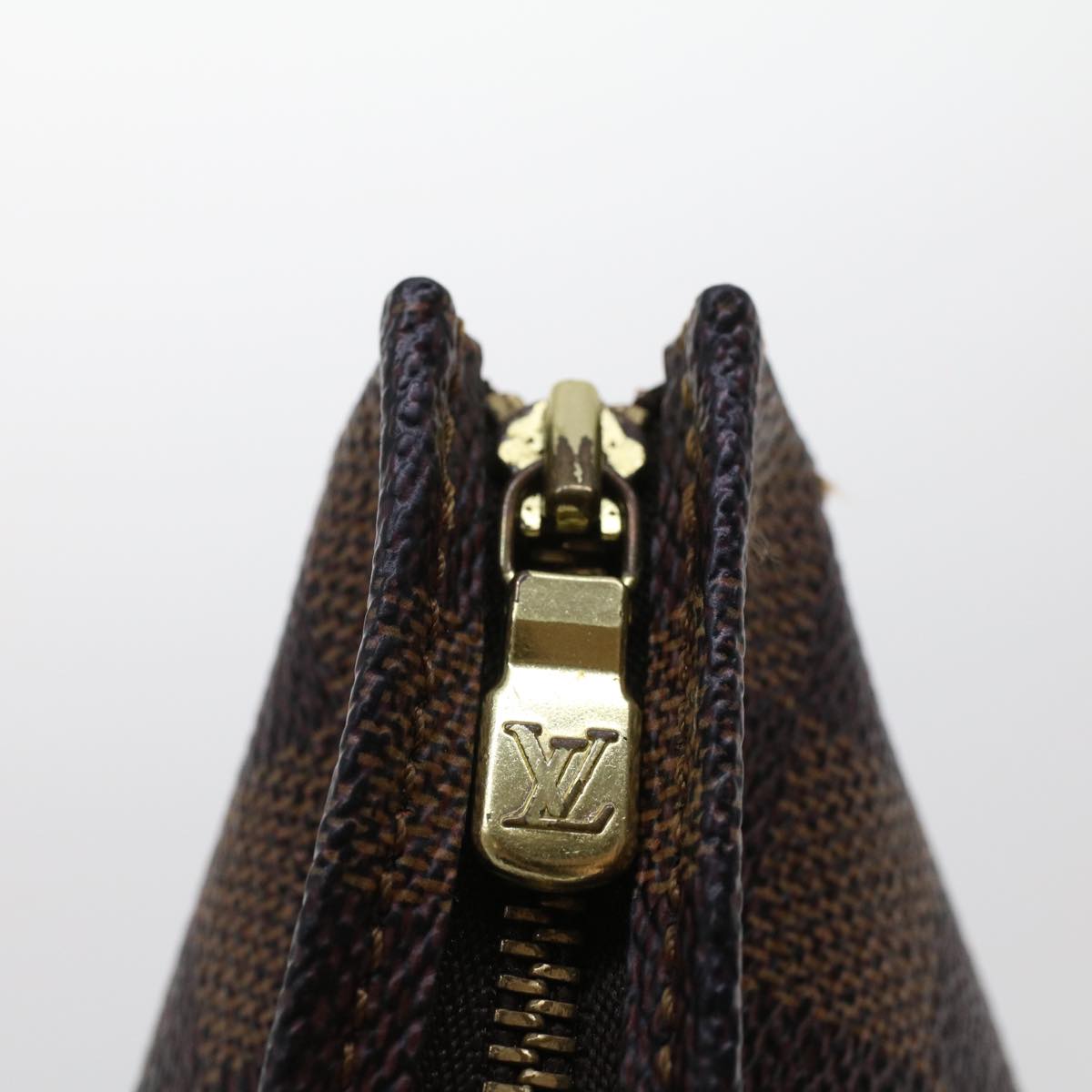 LOUIS VUITTON Damier Ebene Poche Toilette 26 Pouch N47543 LV 44725