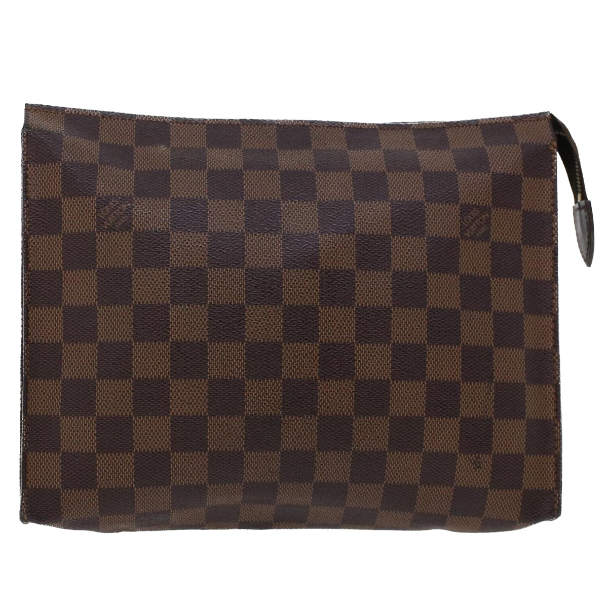 LOUIS VUITTON Damier Ebene Poche Toilette 26 Pouch N47543 LV 44725