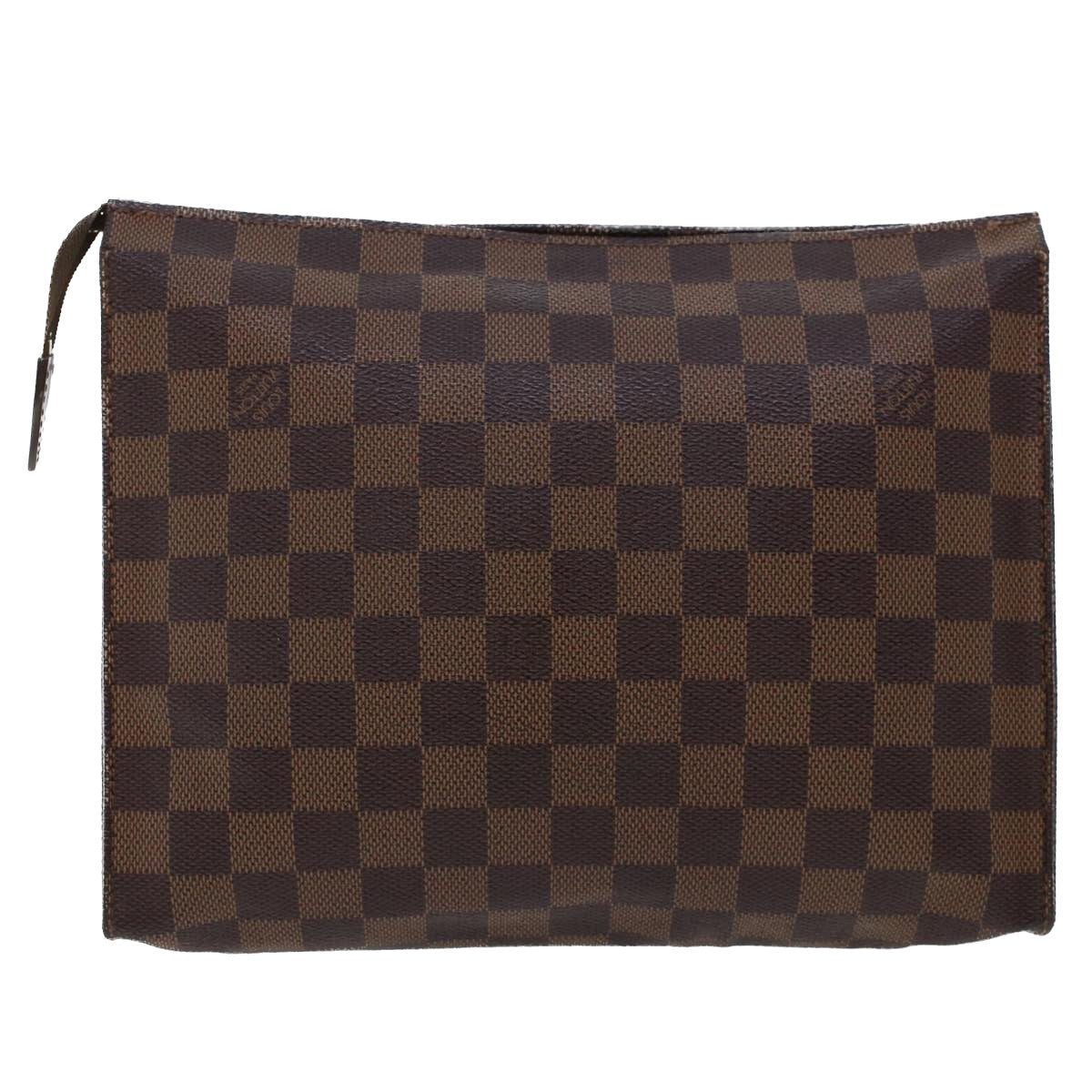 LOUIS VUITTON Damier Ebene Poche Toilette 26 Pouch N47543 LV 44725