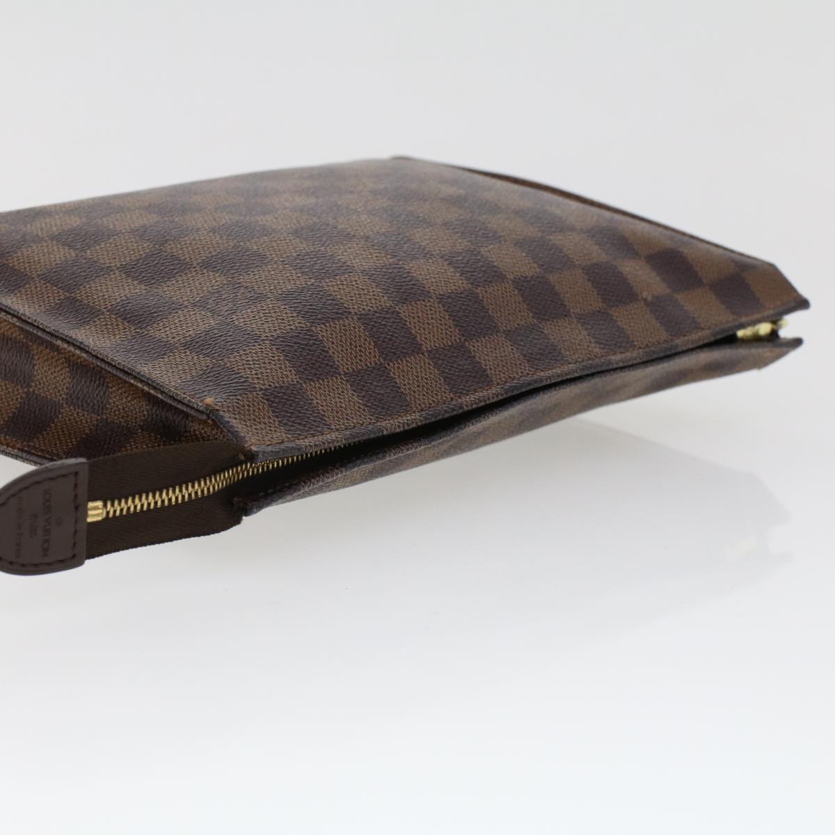 LOUIS VUITTON Damier Ebene Poche Toilette 26 Pouch N47543 LV 44725
