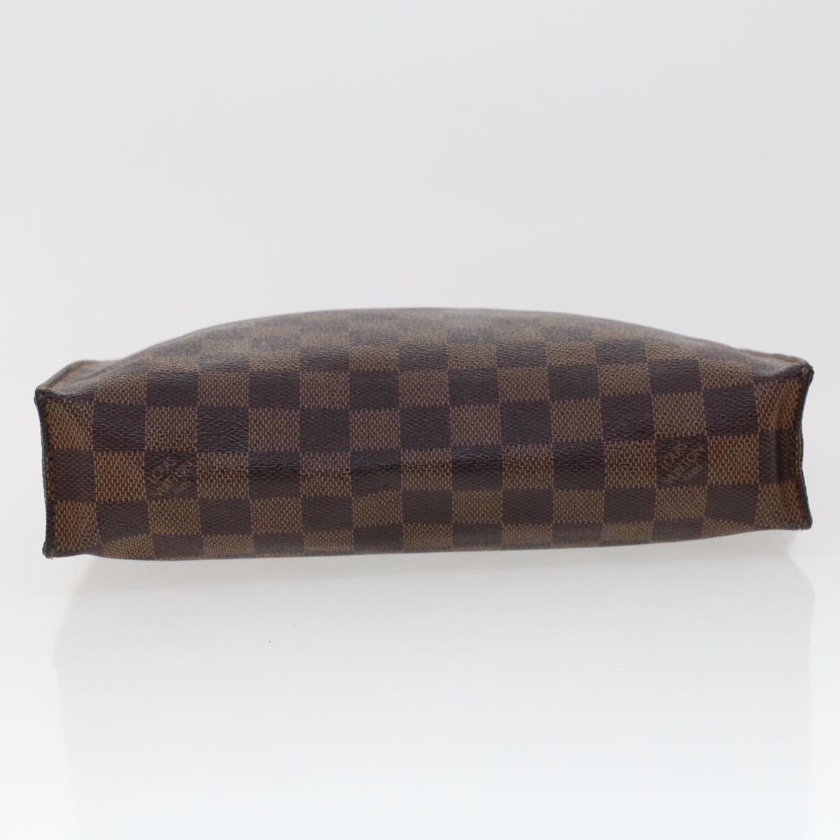 LOUIS VUITTON Damier Ebene Poche Toilette 26 Pouch N47543 LV 44725