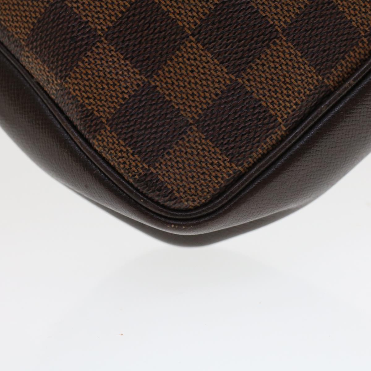 LOUIS VUITTON Damier Ebene Trousse Make Up Pouch N51982 LV 44726