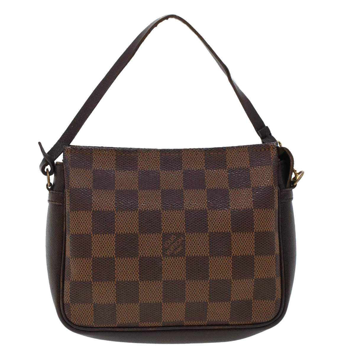 LOUIS VUITTON Damier Ebene Trousse Make Up Pouch N51982 LV 44726