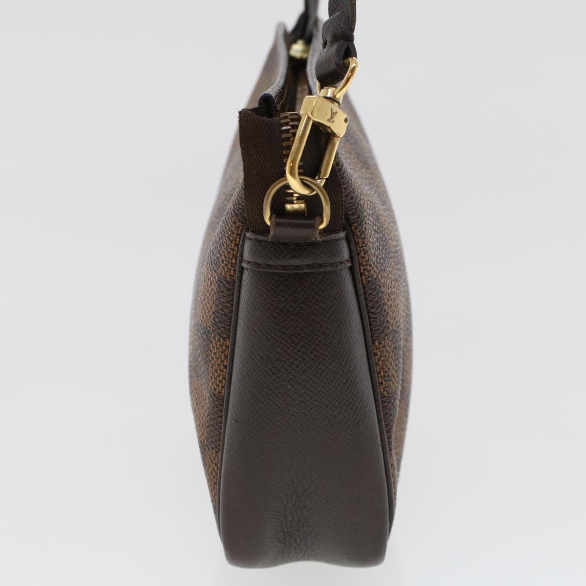 LOUIS VUITTON Damier Ebene Trousse Make Up Pouch N51982 LV 44726