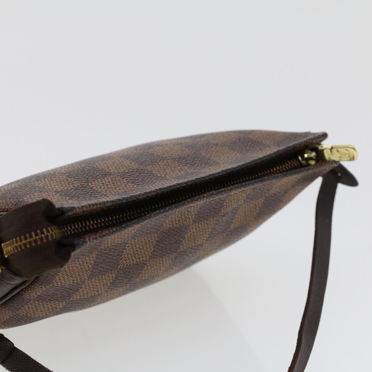 LOUIS VUITTON Damier Ebene Trousse Make Up Pouch N51982 LV 44726