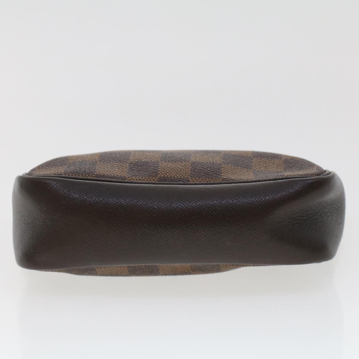 LOUIS VUITTON Damier Ebene Trousse Make Up Pouch N51982 LV 44726