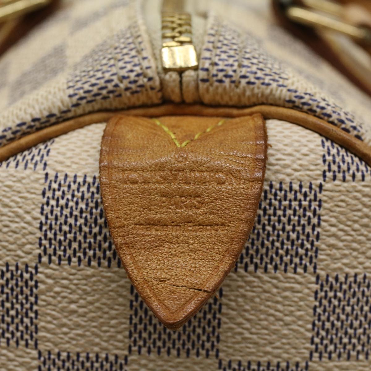 LOUIS VUITTON Damier Azur Speedy 25 Hand Bag N41534 LV 44727